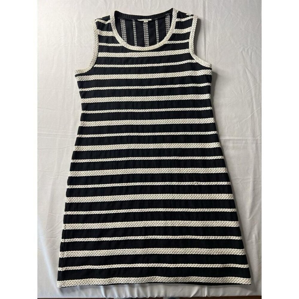 Striped Textured Dress